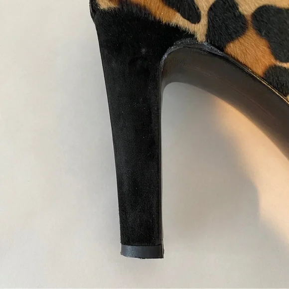 ⭐️2 x HOST PICK⭐️ Stuart Weitzman Leopard and Black Suede Platform Heels - Picture 7 of 10